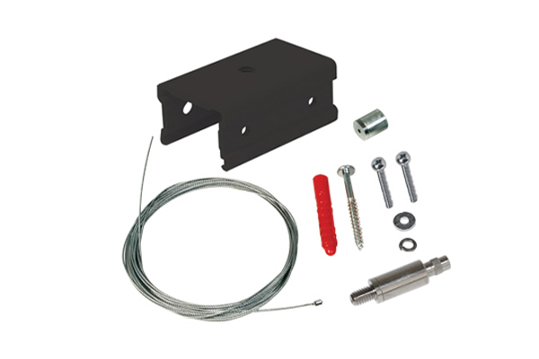 Suspension Kit for 3-pole track, Black