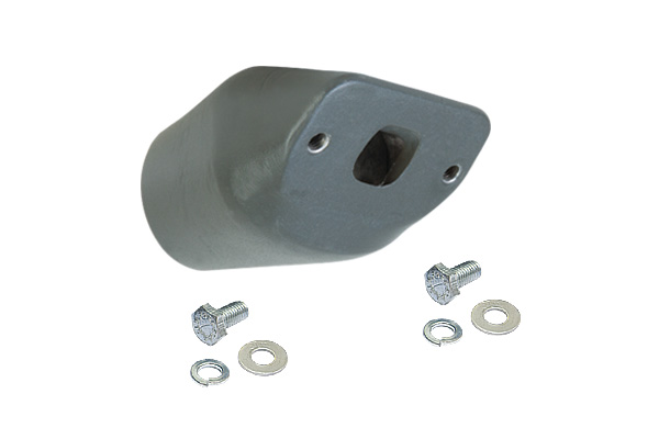 Pole-top bracket for mounting luminaires on poles with 4 and 5-cm outer diameter